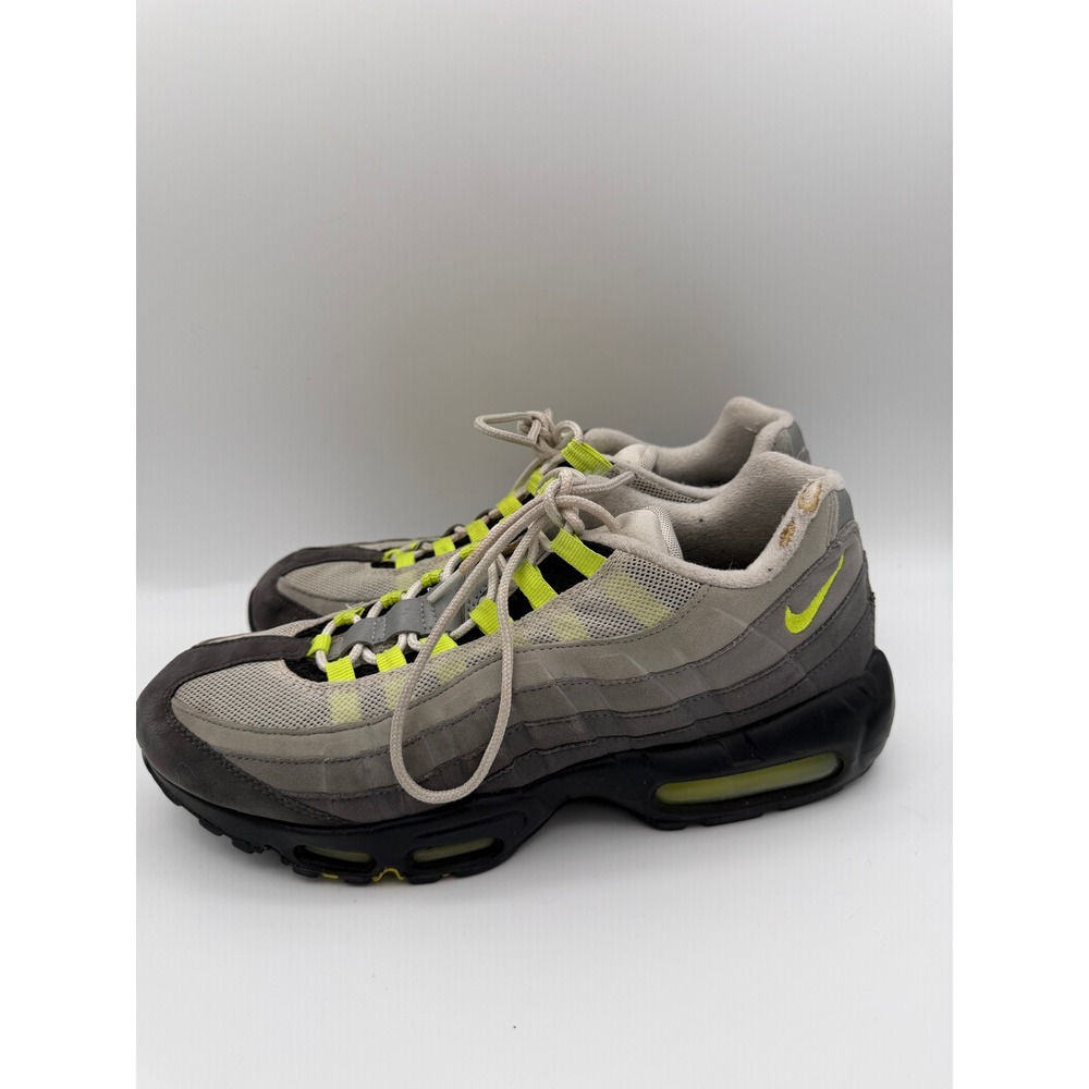 Nike Air Max 95 OG Neon Grey Volt Black 554970-071 Mens Size 11 Running Shoes - Picture 2 of 11